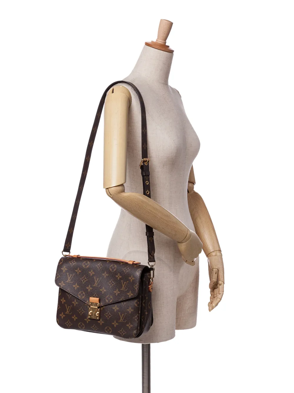 Louis Vuitton Pre-Owned 2016 Monogram Pochette Metis satchel | Pre-Owned | Image 2