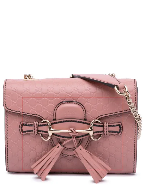 Gucci Pre-Owned 2016-2024 Mini Microguccissima Emily crossbody bag