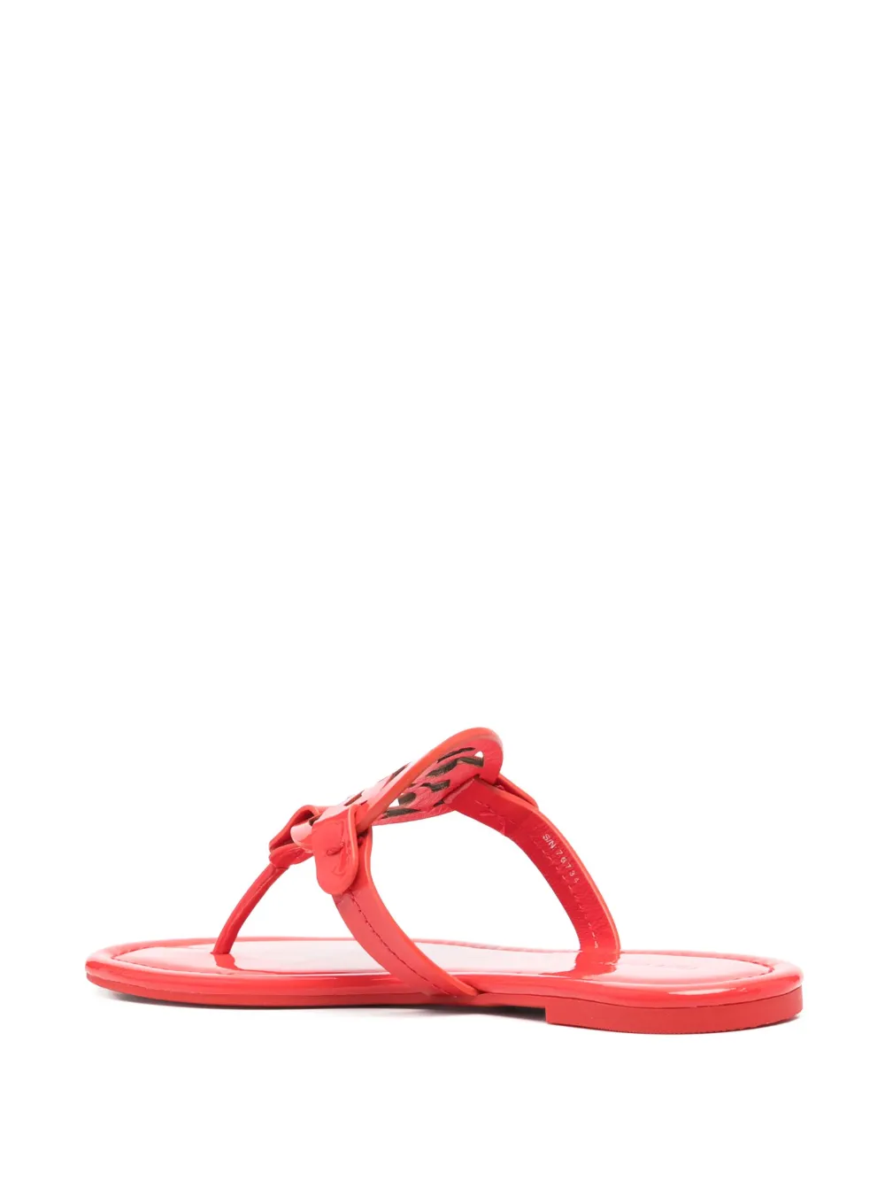 Tory Burch leather sandals Red