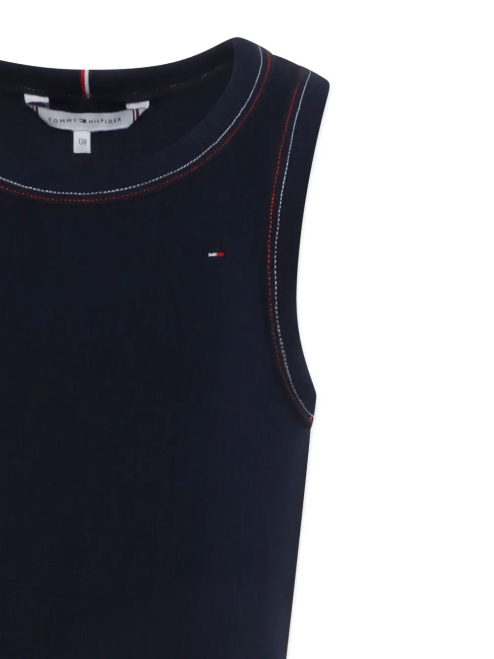 Tommy Hilfiger Junior Mouwloze jurk Blauw