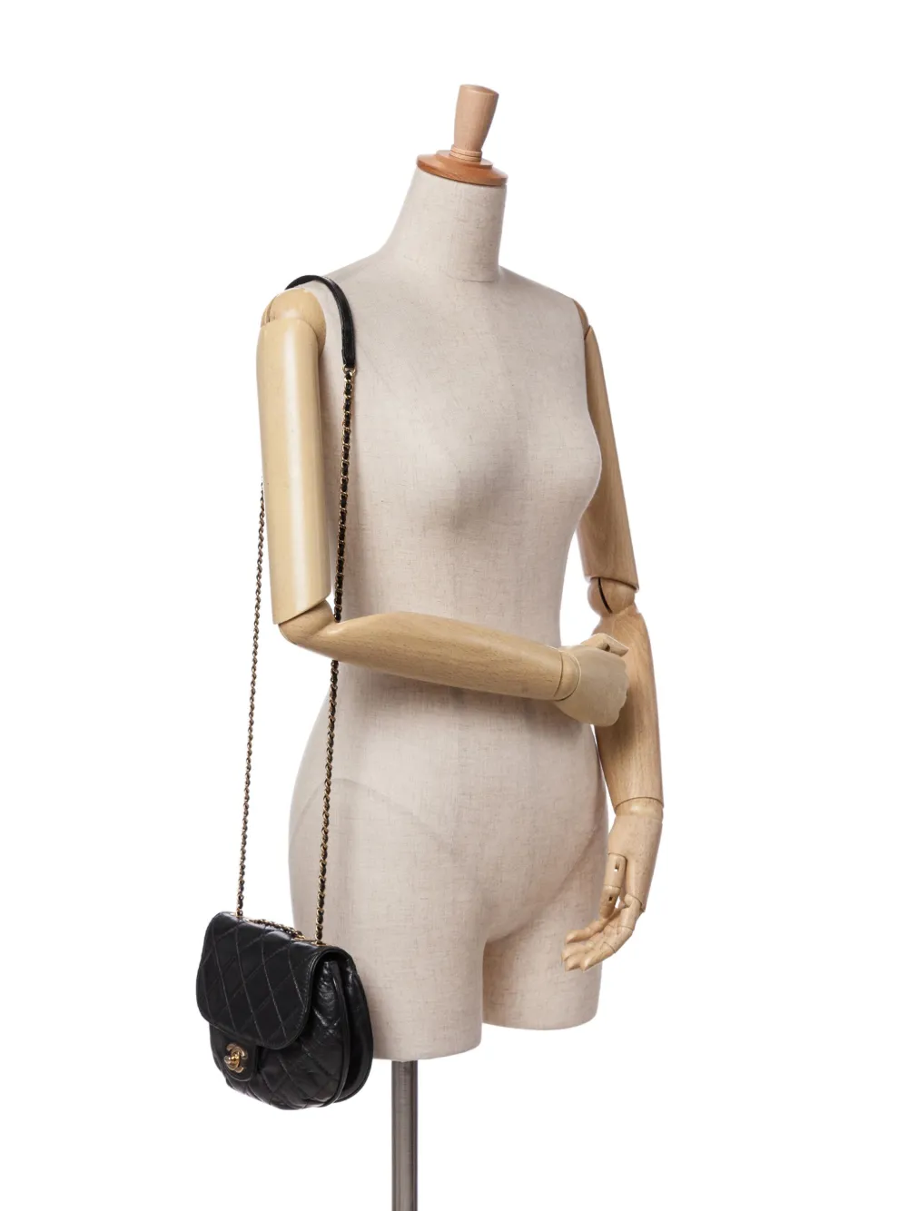 CHANEL Pre-Owned 2014-2015 Small Aged Calfskin Bubble CC Flap shoulder bag | Pre-Owned | Image 2