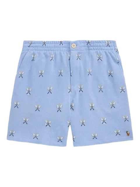 POLO RALPH LAUREN KIDS tennis-print shorts