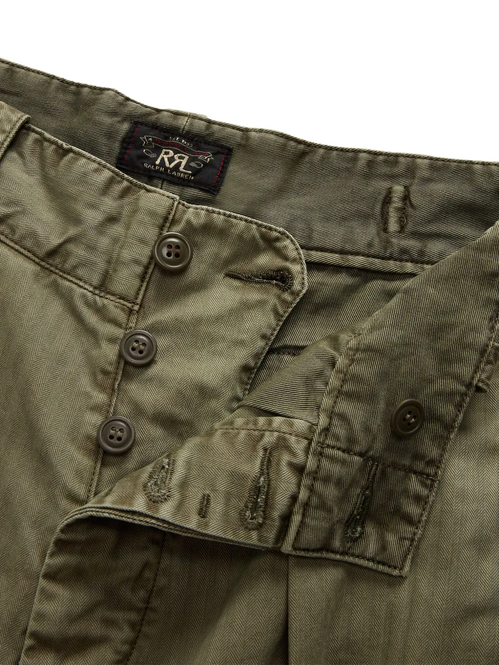 Ralph Lauren RRL Cropped broek Groen
