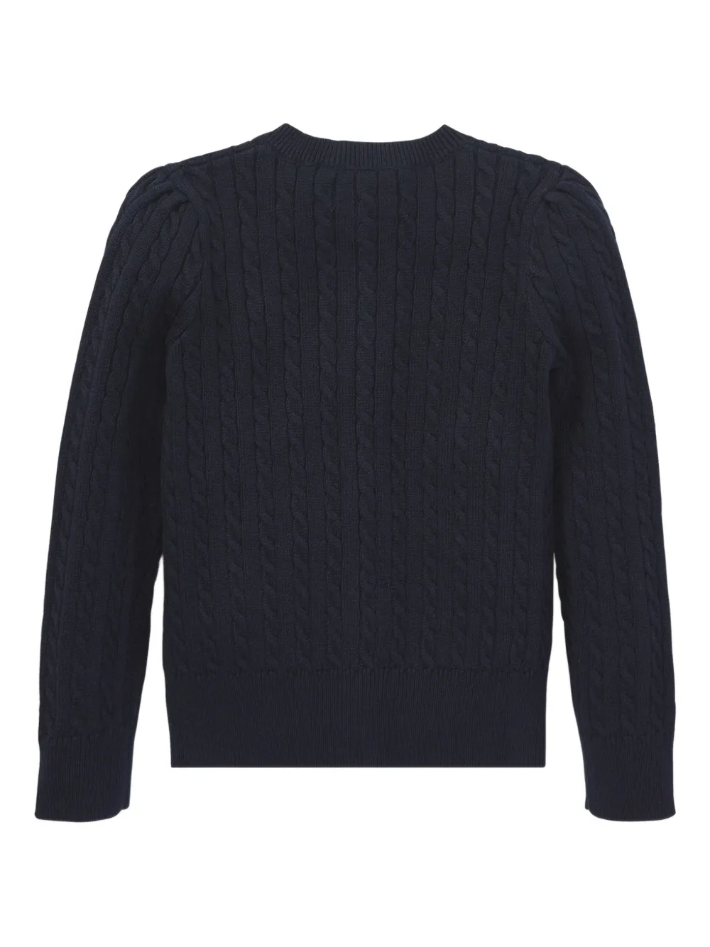 POLO RALPH LAUREN KIDS Kabelgebreid vest Blauw