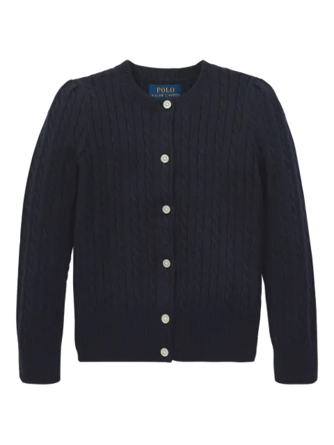 POLO RALPH LAUREN KIDS cable-knit cardigan