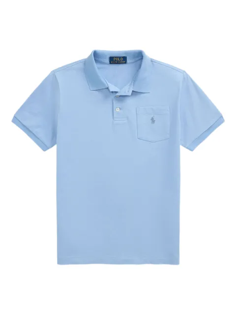 POLO RALPH LAUREN KIDS Polo Pony-embroidered polo shirt