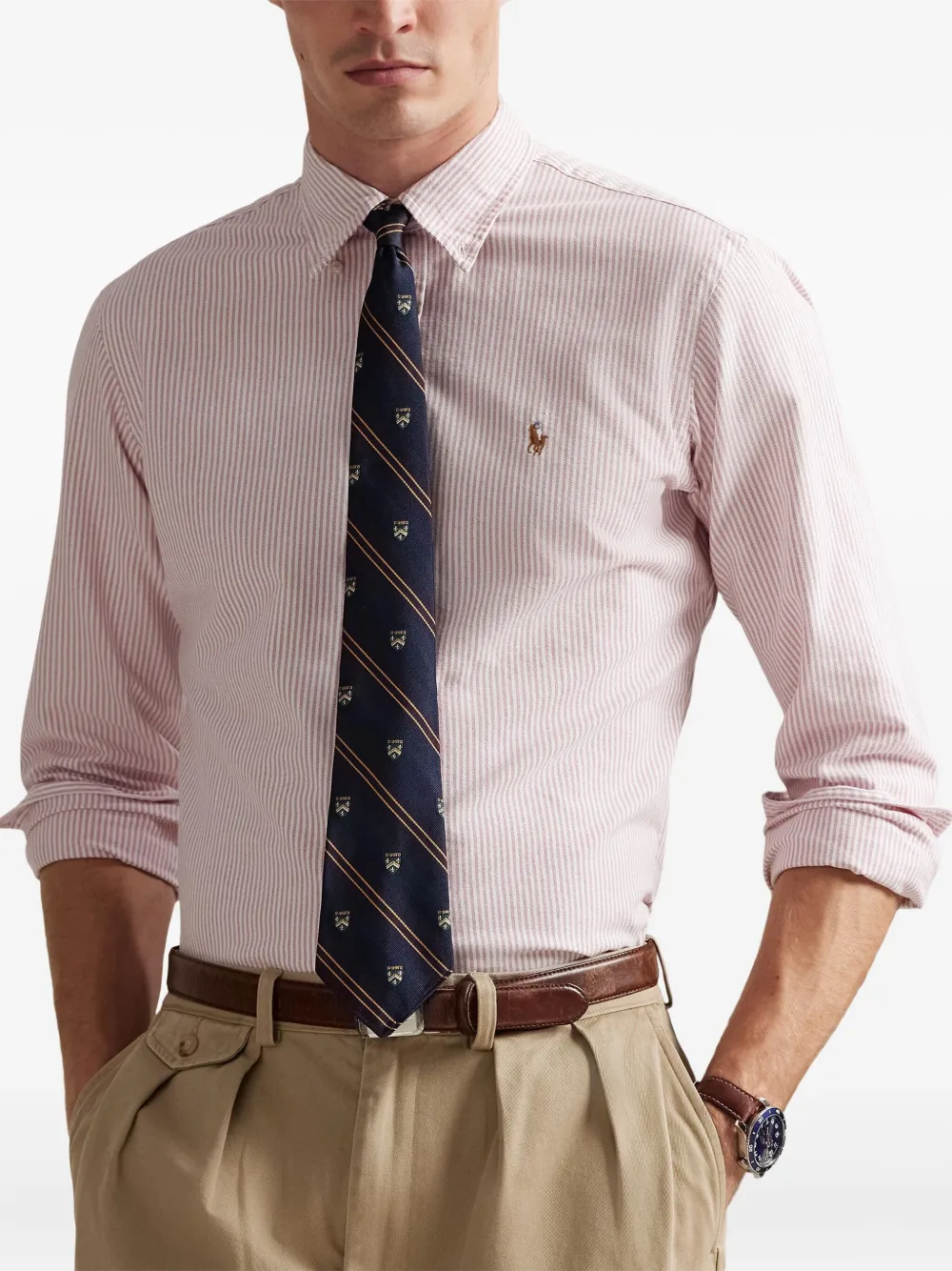 Polo Ralph Lauren Gestreept overhemd Roze