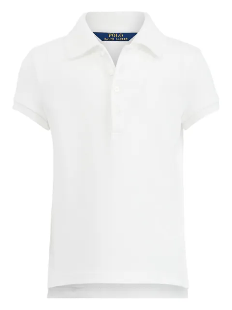 POLO RALPH LAUREN KIDS piqué polo shirt