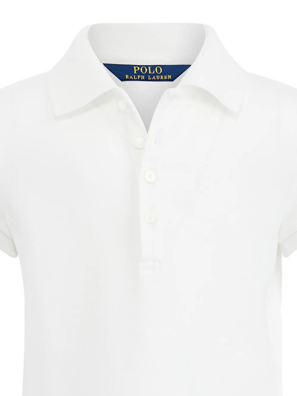 POLO RALPH LAUREN KIDS Piqué poloshirt Wit