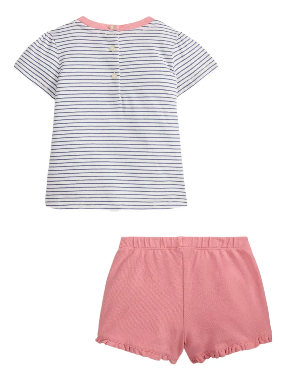 POLO RALPH LAUREN KIDS Top en shorts Wit