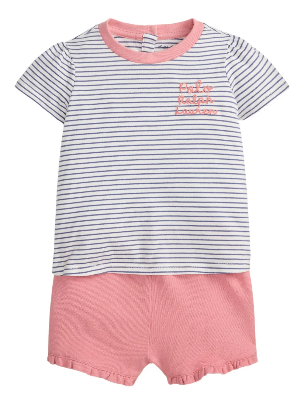 POLO RALPH LAUREN KIDS Top en shorts Wit
