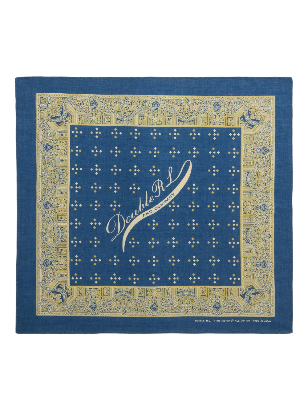 Ralph Lauren RRL Waylon scarf - ブルー Ralph Lauren RRL Waylon scarf - ブルー