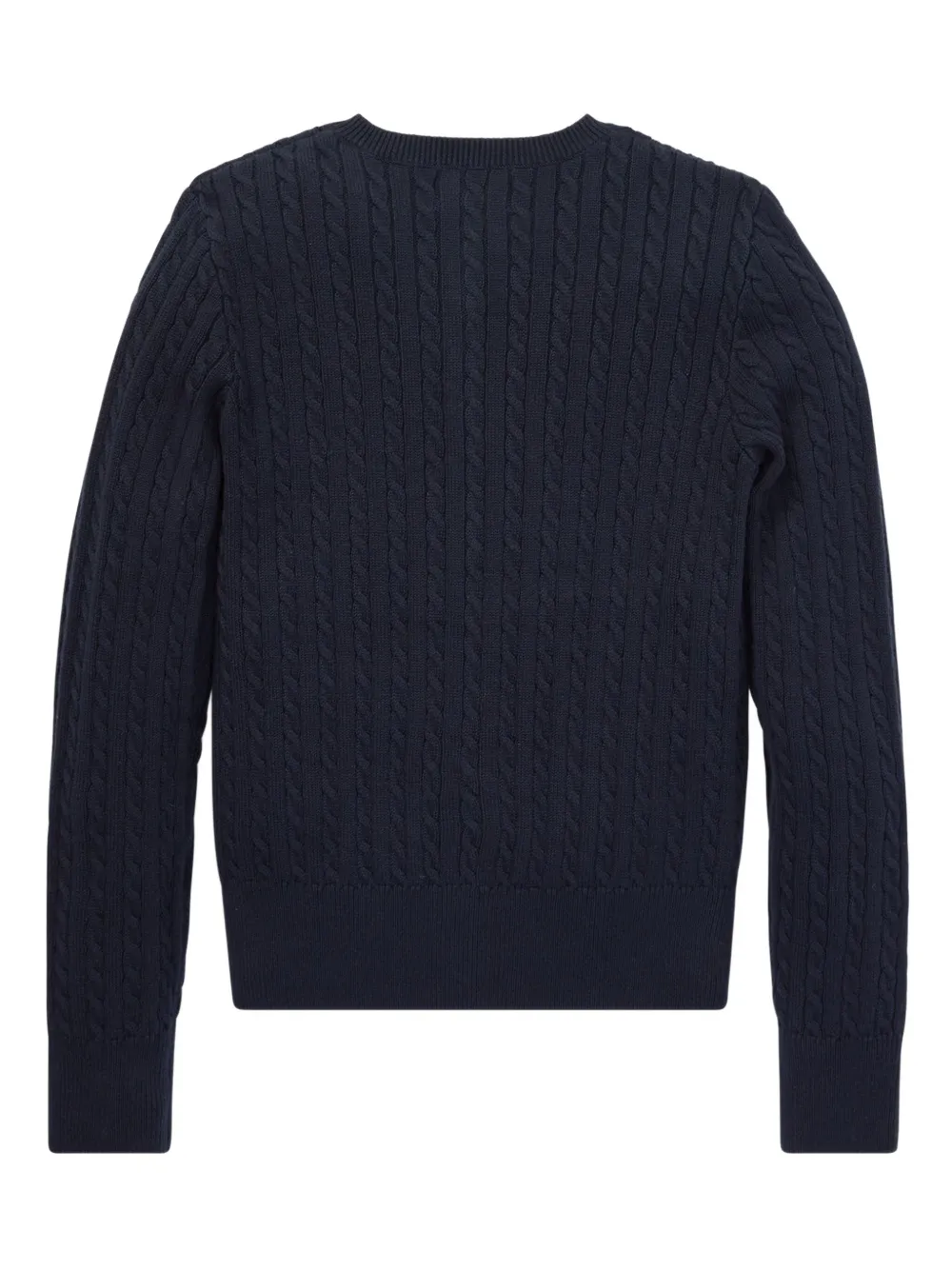 POLO RALPH LAUREN KIDS Kabelgebreid vest Blauw