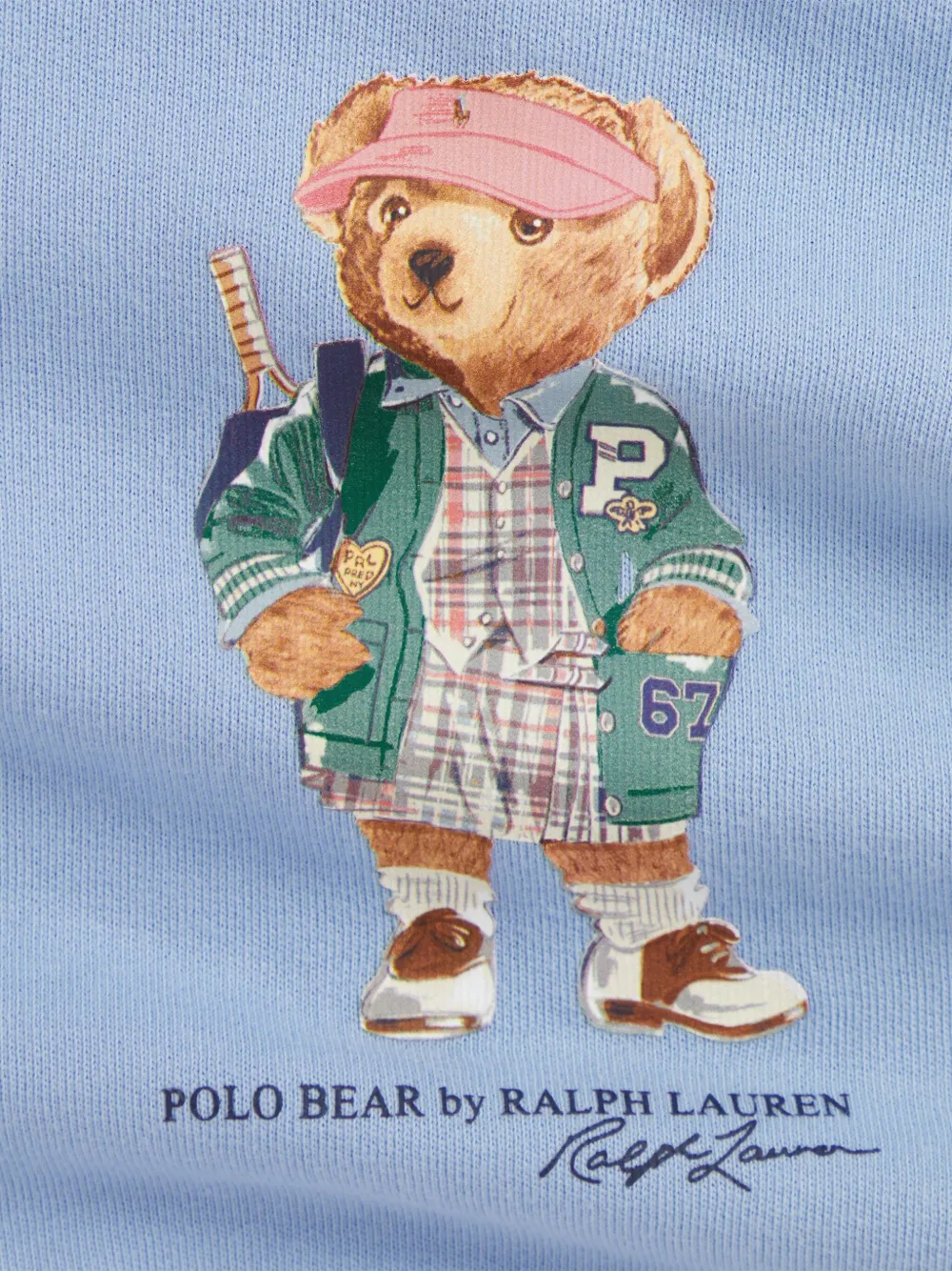 POLO RALPH LAUREN KIDS Sweater met teddybeerprint Blauw