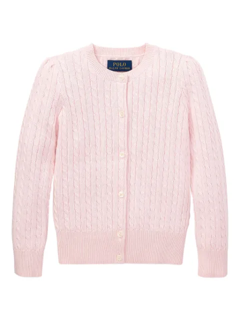 POLO RALPH LAUREN KIDS cable-knit cardigan