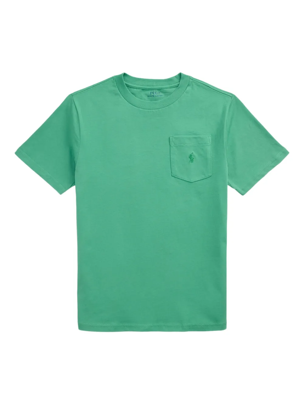 POLO RALPH LAUREN KIDS T-shirt met borduurwerk Groen