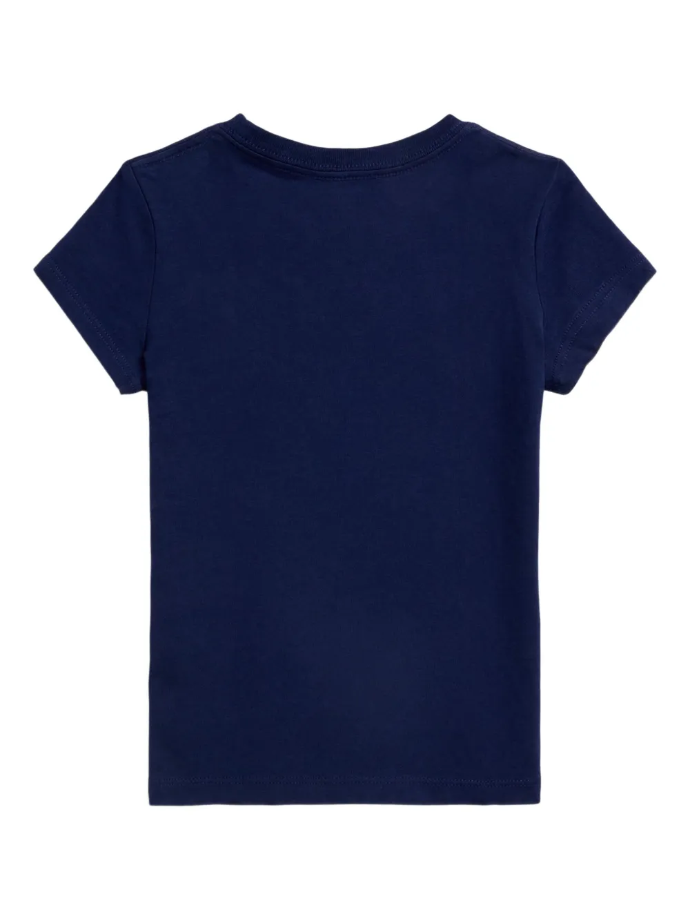 POLO RALPH LAUREN KIDS T-shirt met vlagapplicatie Blauw