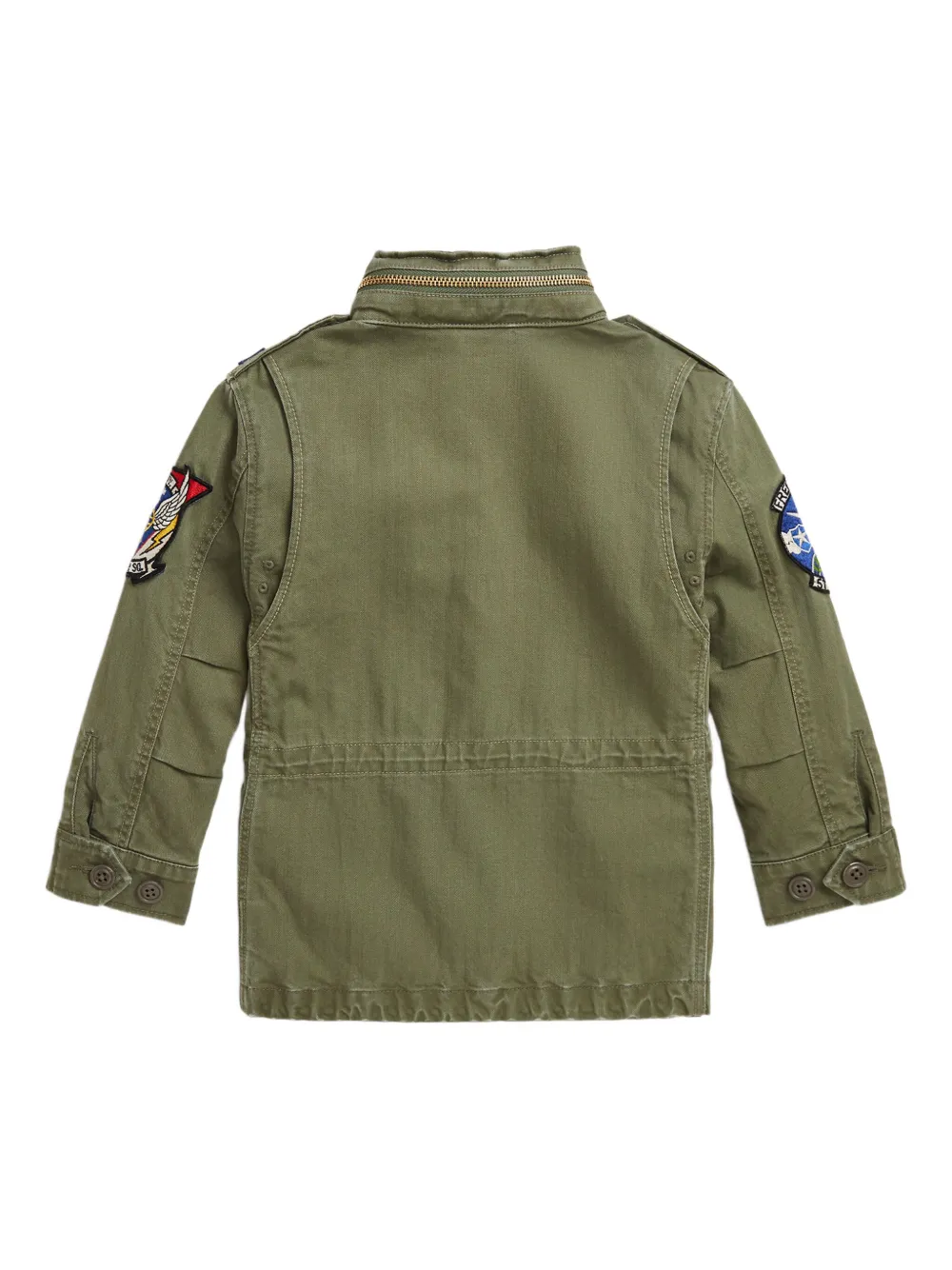 POLO RALPH LAUREN KIDS Katoenen jack Groen