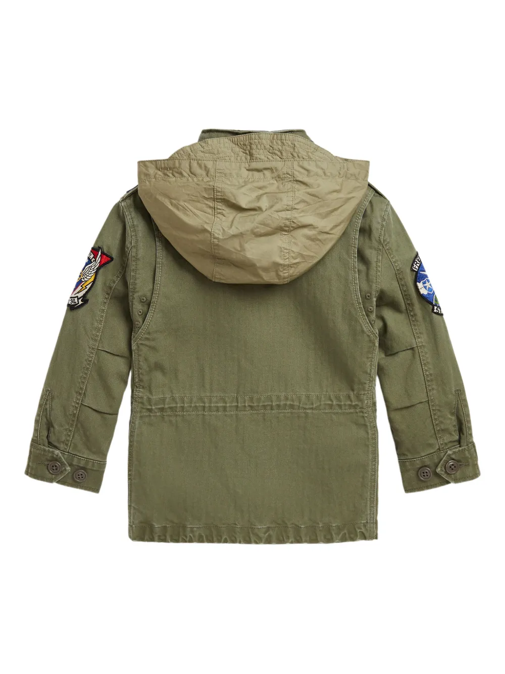 POLO RALPH LAUREN KIDS Katoenen jack Groen