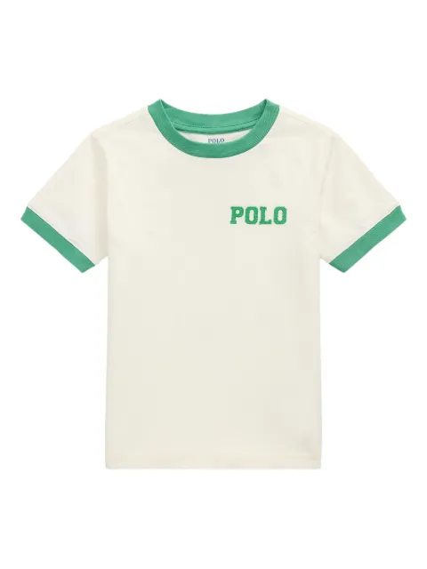 POLO RALPH LAUREN KIDS logo-embroidered T-shirt