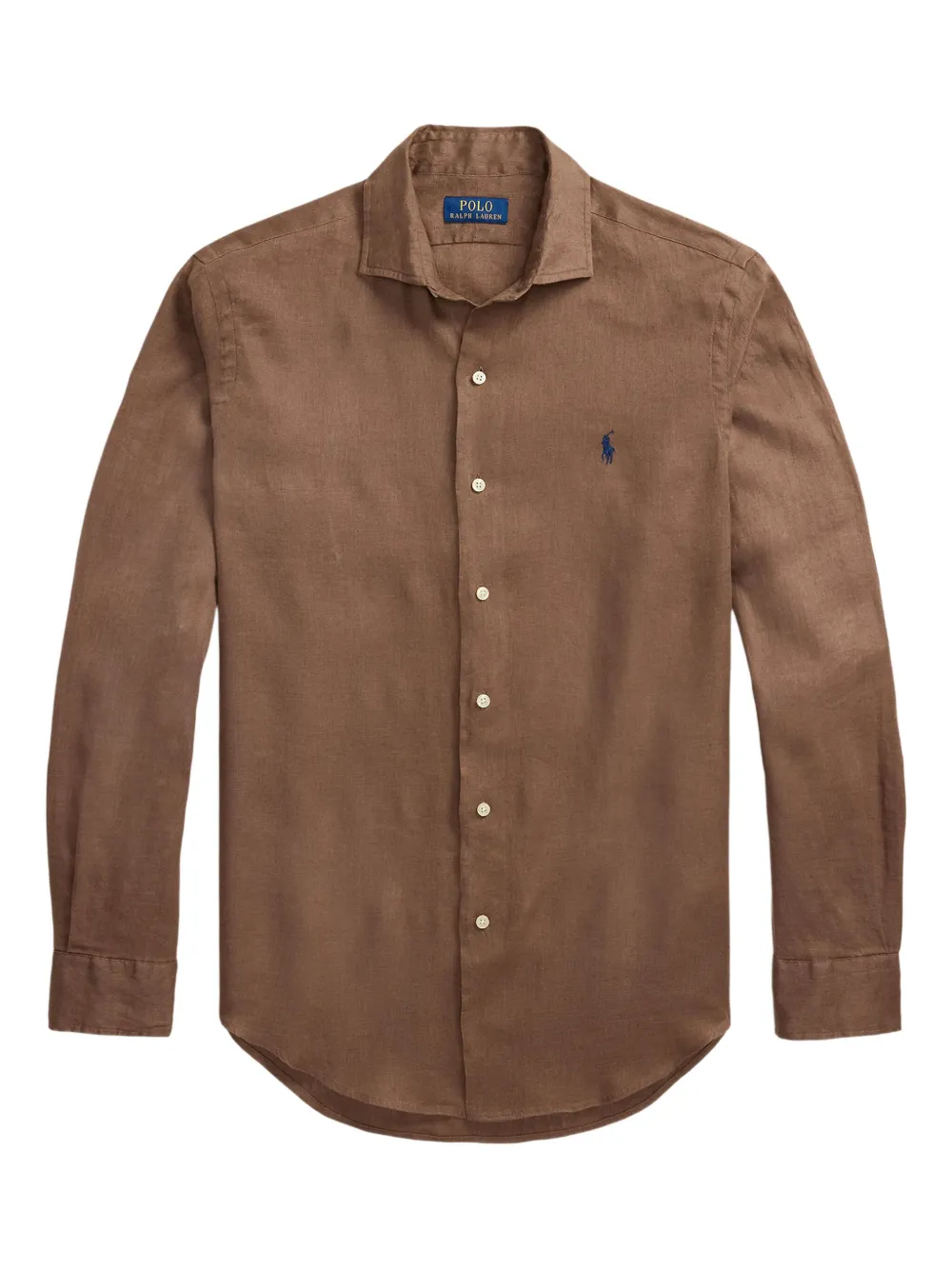 Polo Ralph Lauren Linnen overhemd Bruin