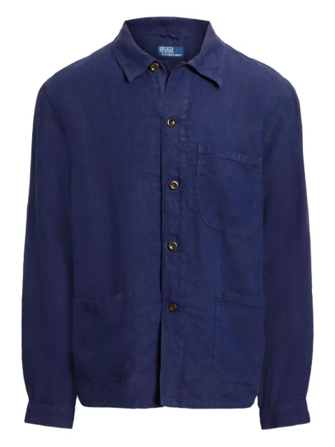 Polo Ralph Lauren 리넨 셔츠 재킷