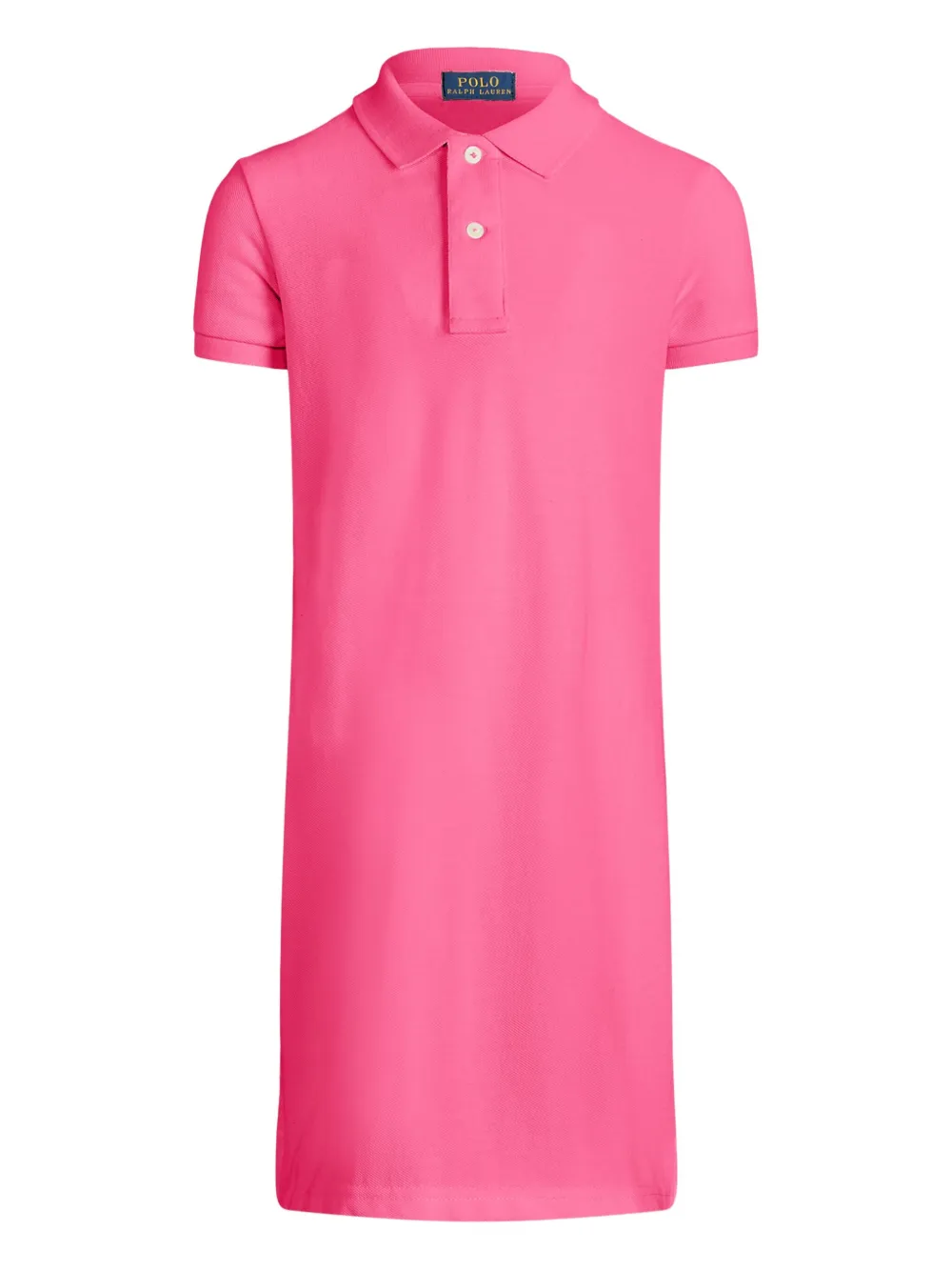 POLO RALPH LAUREN KIDS Piqué polojurk Roze
