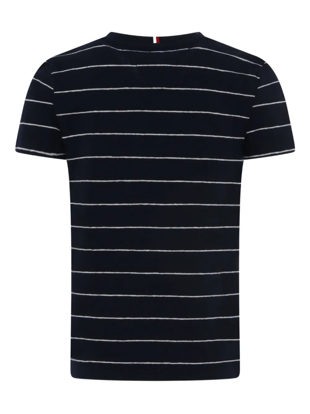 Tommy Hilfiger Junior Gestreept T-shirt Blauw