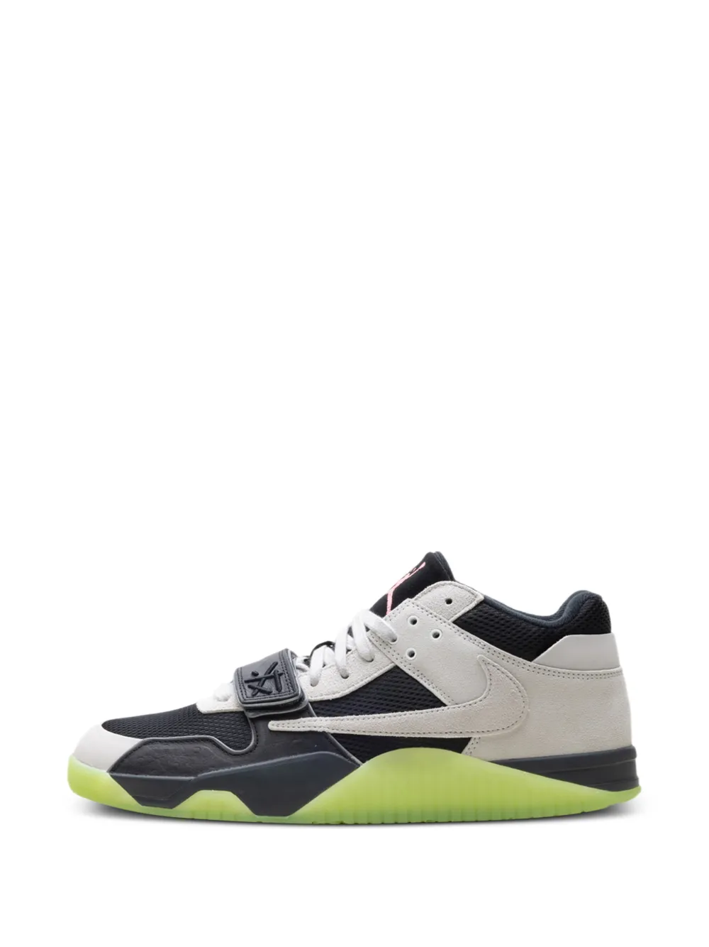 Jordan x Travis Scott x Chase B Jumpman Jack sneakers Zwart