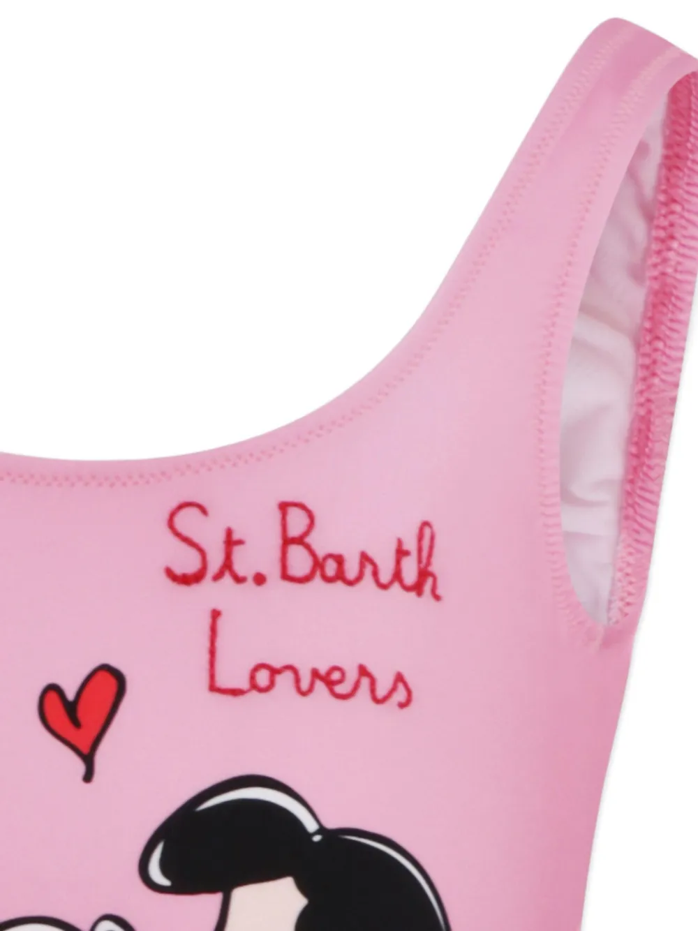 MC2 Saint Barth Kids Badpak met print Roze