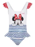 MC2 Saint Barth Kids Minnie-print swimsuit - White
