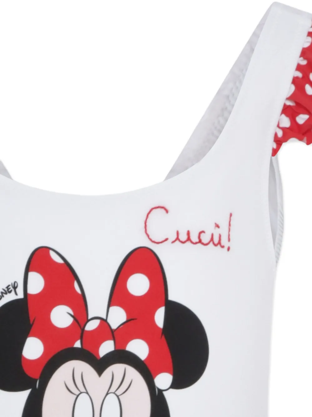 MC2 Saint Barth Kids Badpak met Minnie-print Wit