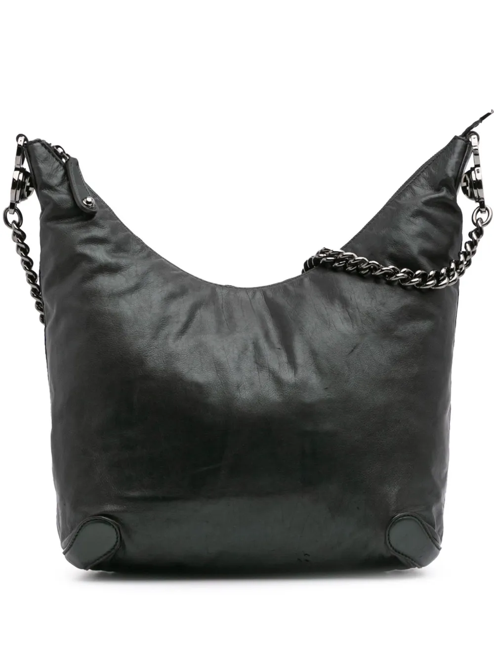 Gucci Pre-Owned 2016-2024 Medium Leather Galaxy Chain Hobo crossbody Gucci Pre-Owned 2016-2024 Medium Leather Galaxy Chain Hobo crossbody