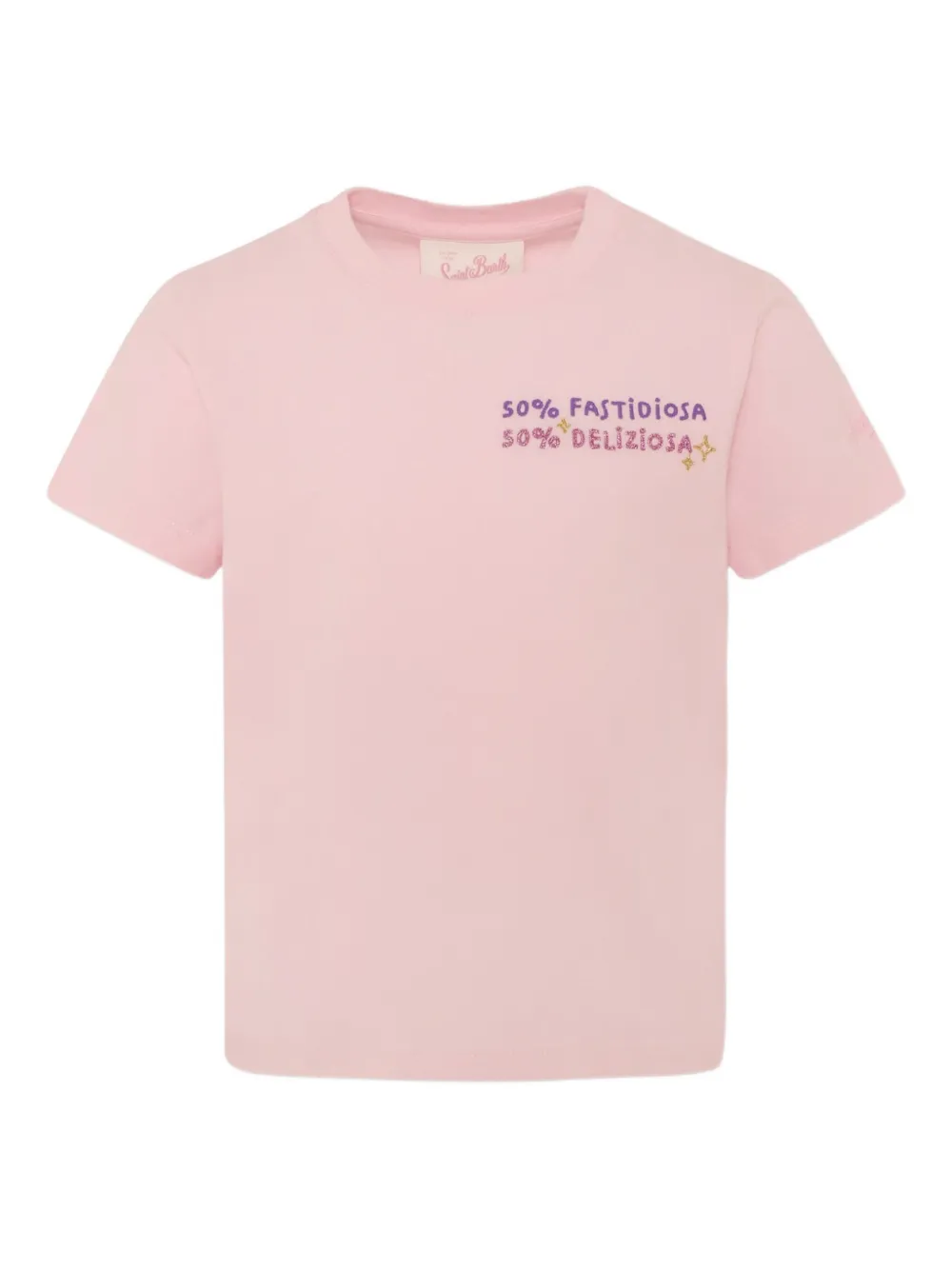 MC2 Saint Barth Kids playera de algodón | rosado | Image 1