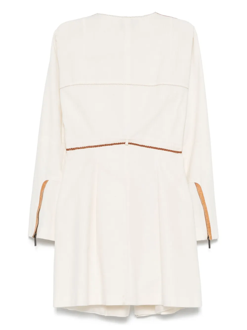 A.N.G.E.L.O. Vintage Cult 2011 jas van katoenen blend - Beige