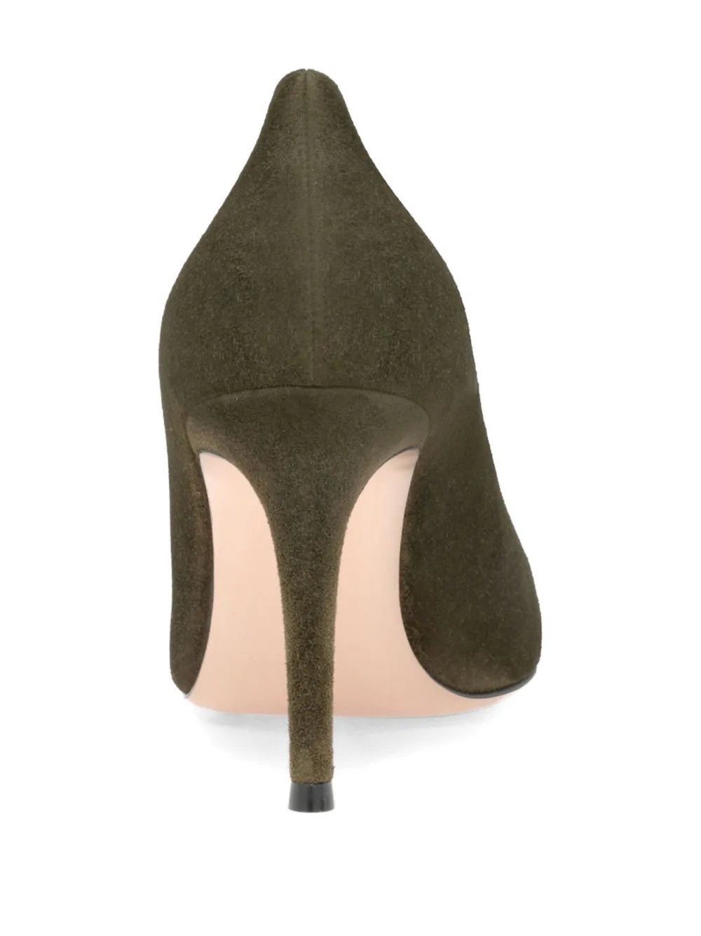 Gianvito Rossi 85mm Gianvito suede pumps Green