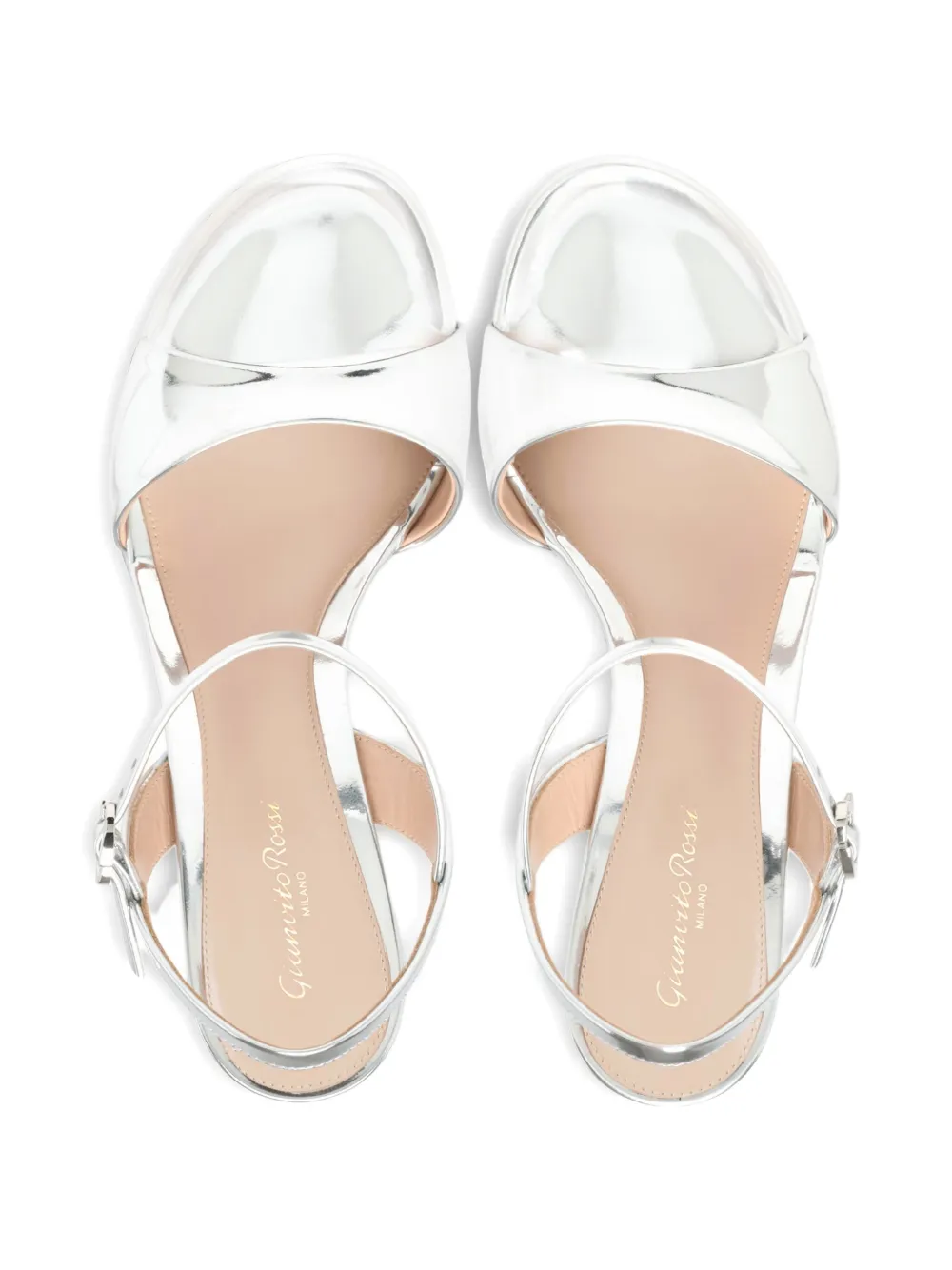 Gianvito Rossi 85mm Marlena sandals Silver