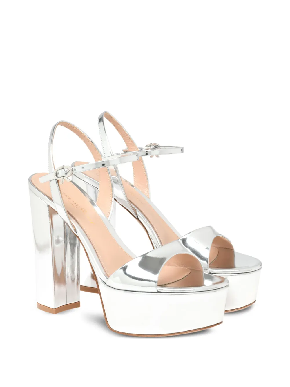 Gianvito Rossi 85mm Marlena sandals Silver