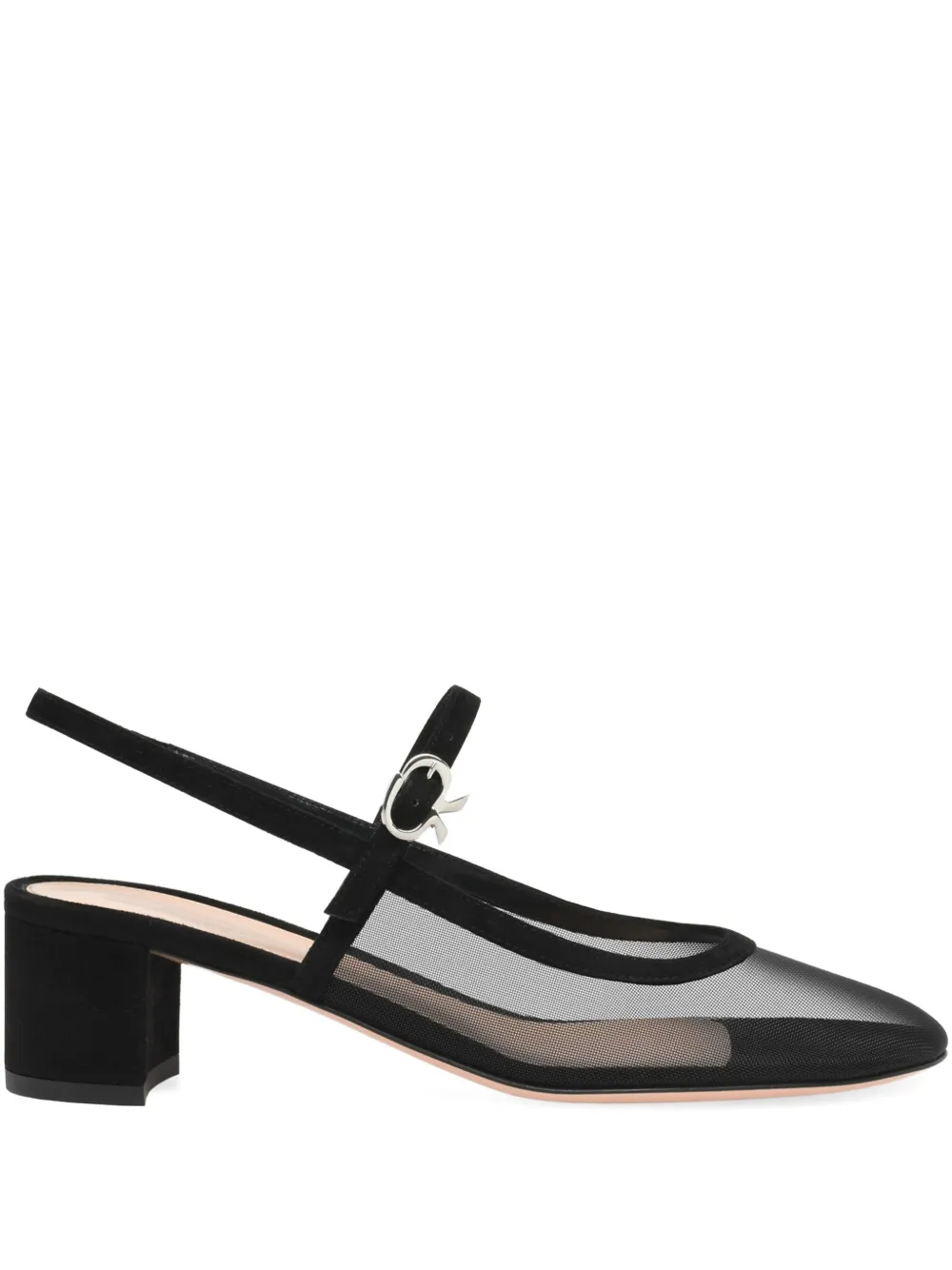 Gianvito Rossi 45mm Francoise pumps Zwart