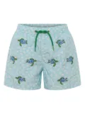 MC2 Saint Barth Kids Comfort Light swim shorts - Blue
