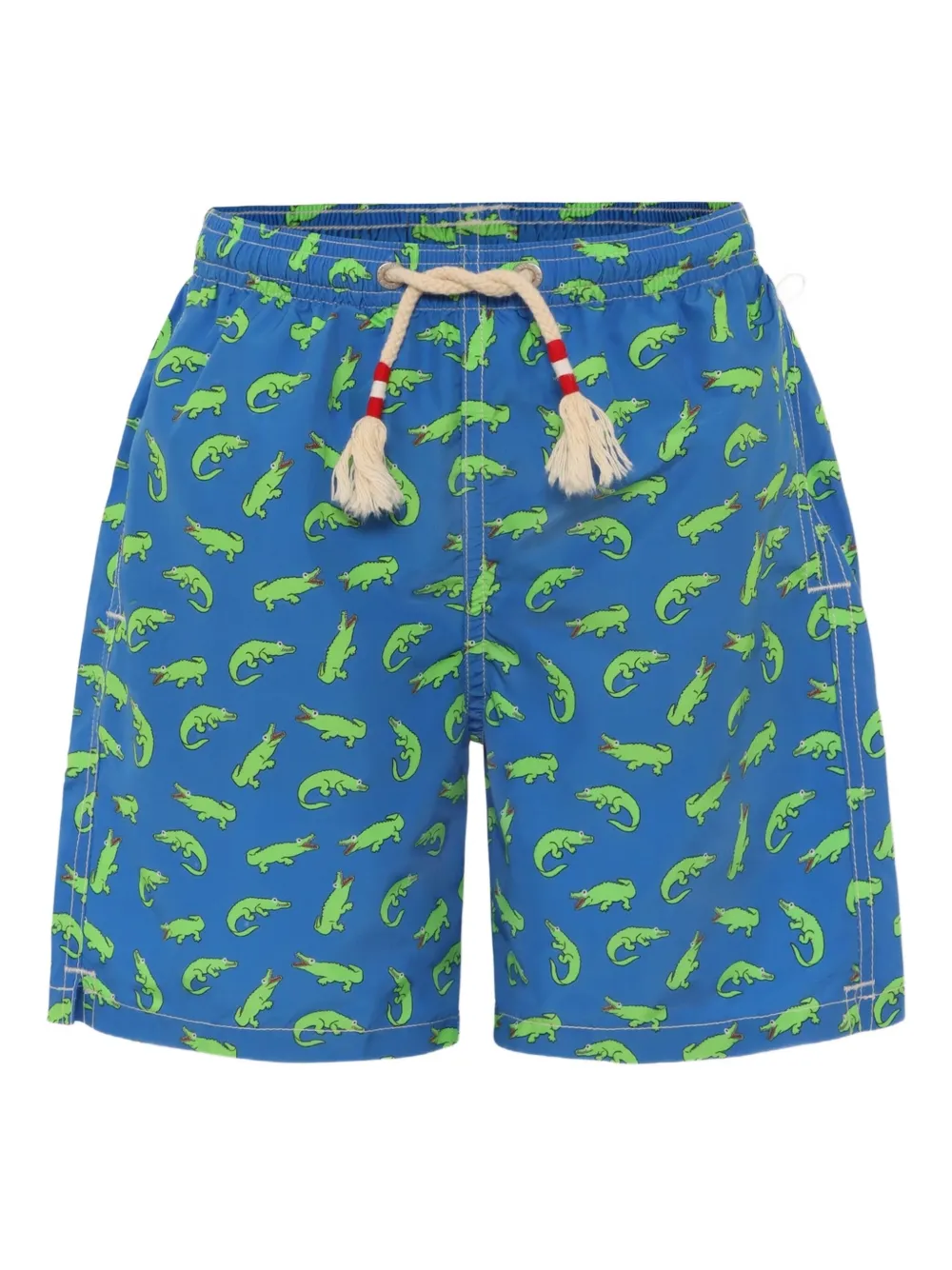 MC2 Saint Barth Kids crocodile-print swim shorts | Blue | Image 1