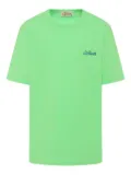 MC2 Saint Barth Kids logo-embroidered T-shirt - Green