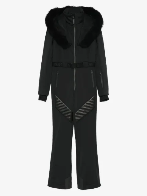 Mackage Elle-Sh fur hooded ski suit