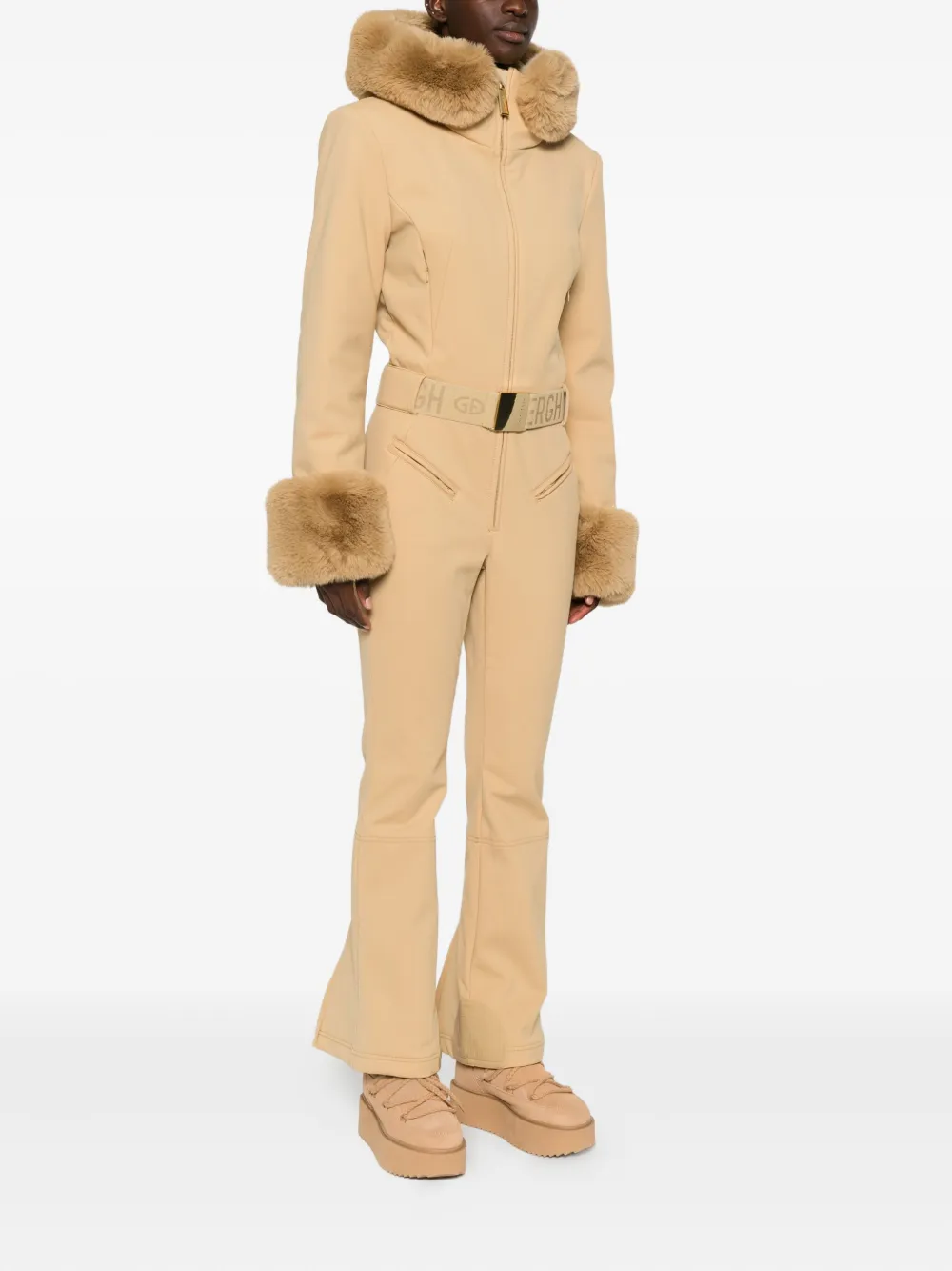Goldbergh Prezioso Ski Suit In Neutral