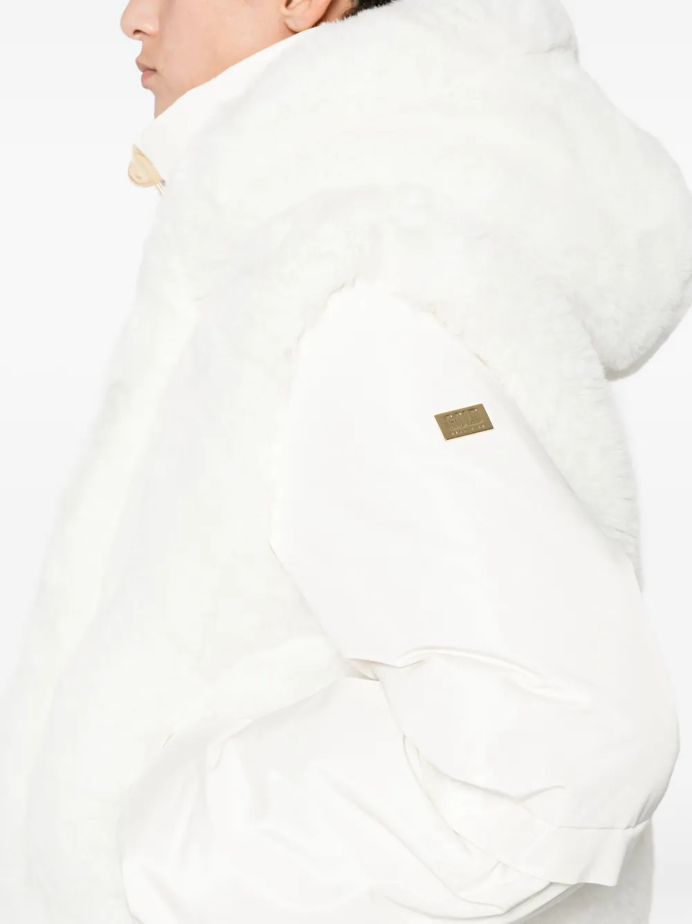 Goldbergh Amore Zip-up Ski Jacket In White
