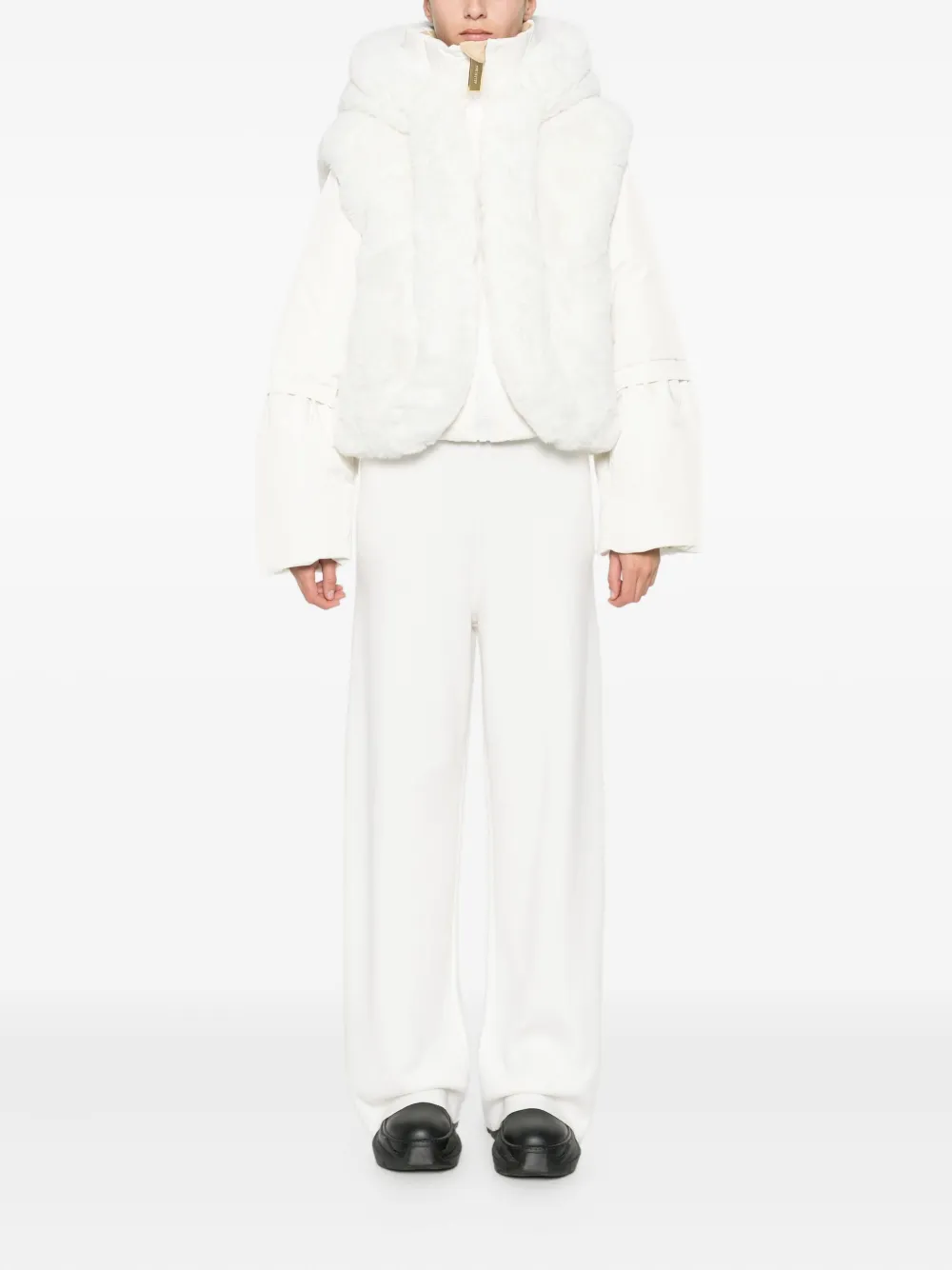 Goldbergh Amore zip-up ski jacket - Wit