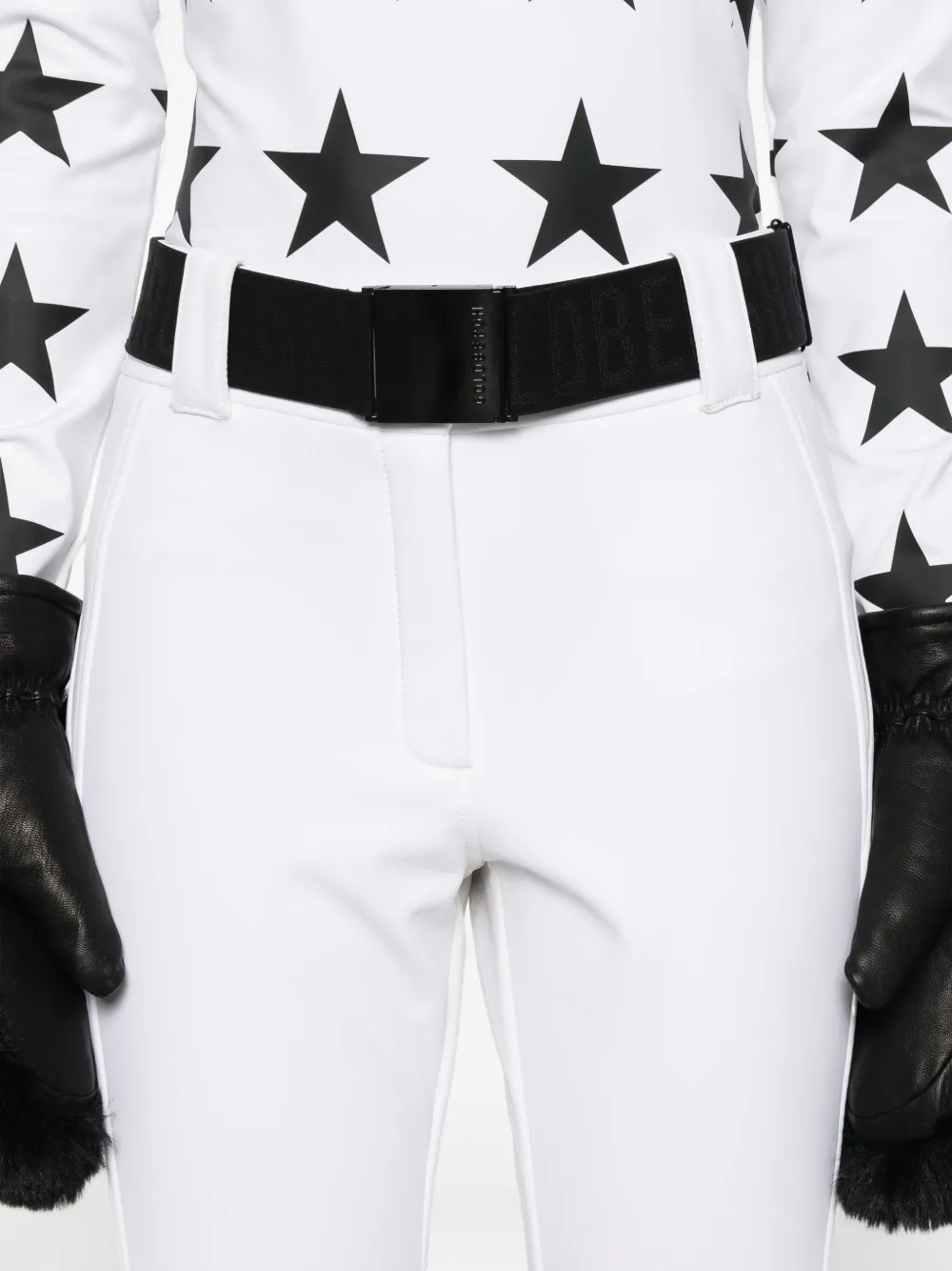 Goldbergh Gold Splendore Ski Trousers In White