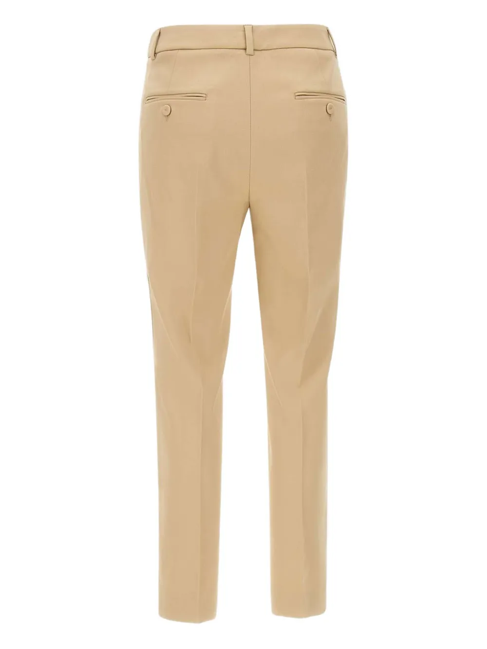 Weekend Max Mara Vite straight-leg trousers - Beige