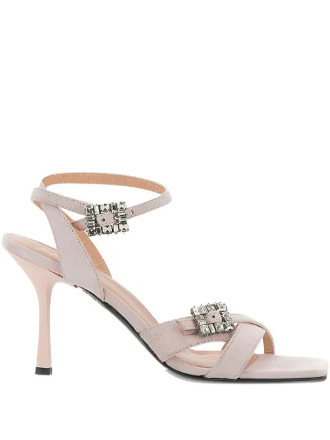 Fabi sandalias de piel con tacón de 90mm