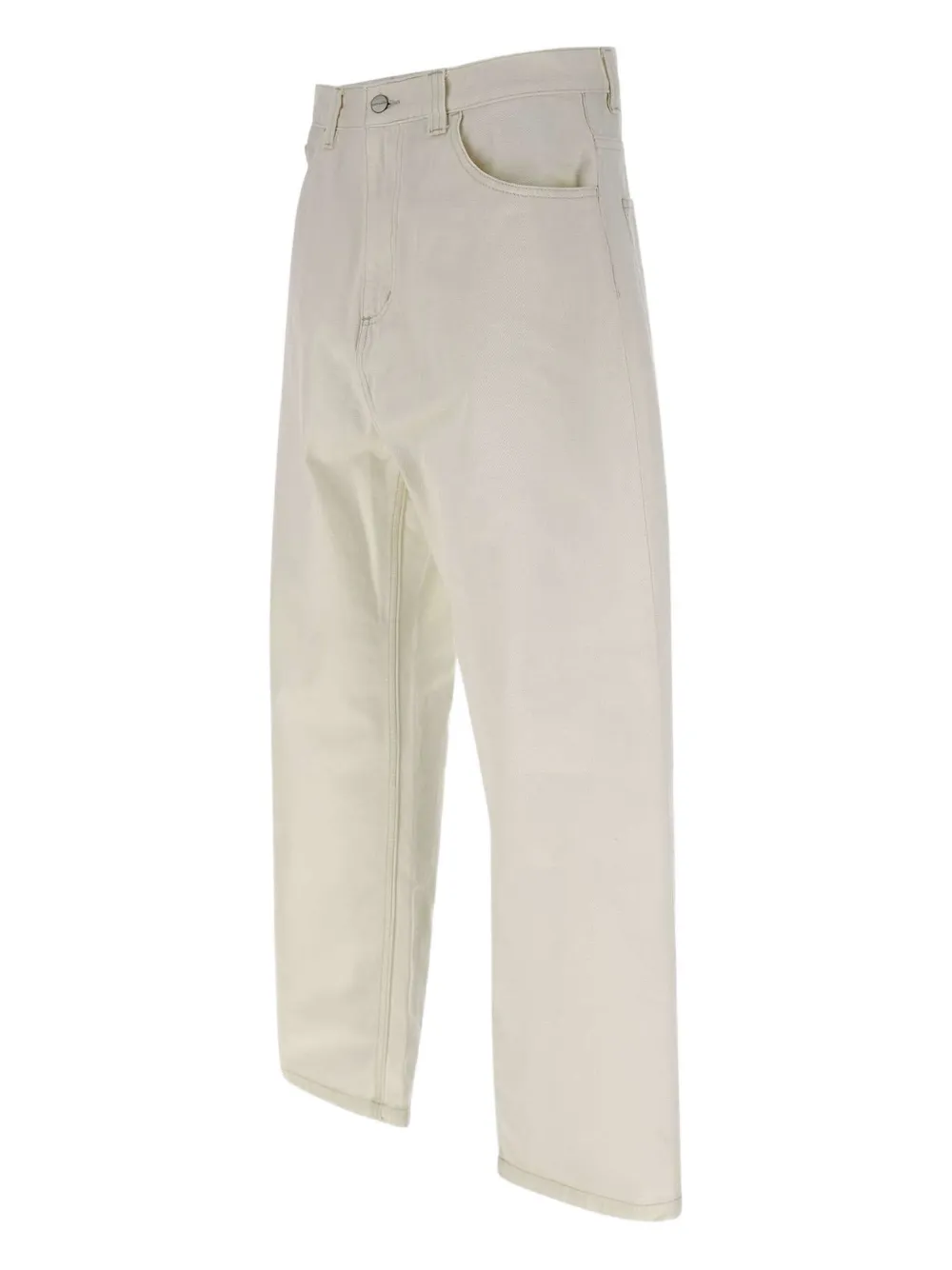 Carhartt WIP Katoenen jeans Beige
